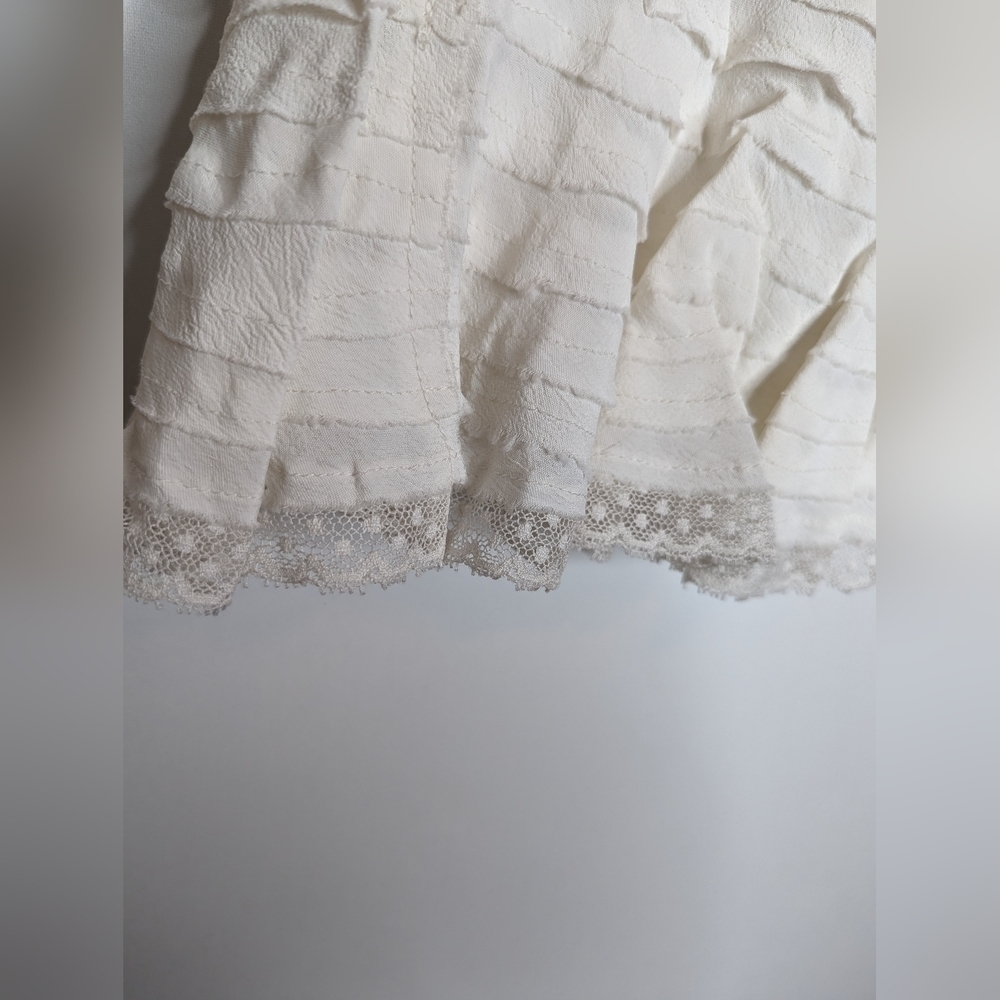 FP One White Lace Cross Top Neon Straps - Picture 6 of 10